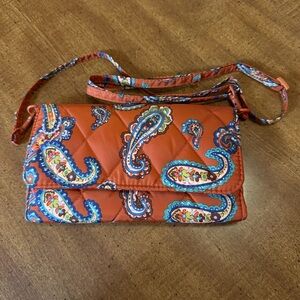 Vera Bradley Outlet Wallet Crossbody Bag